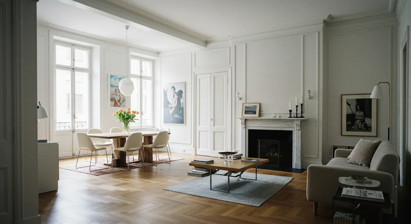 Warm Minimalist Interior Design in Los Gatos