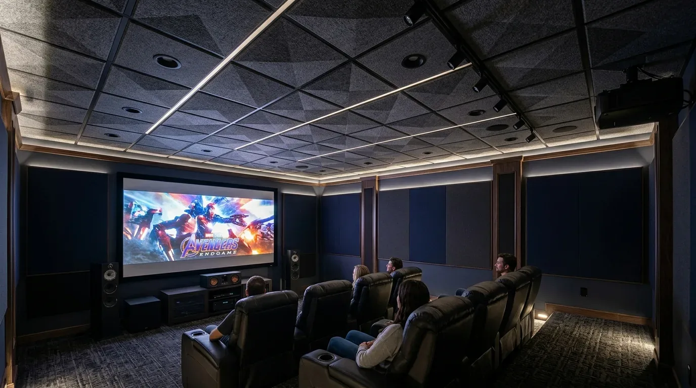 3M Home Theater Design Santa Clara | Interior Designer