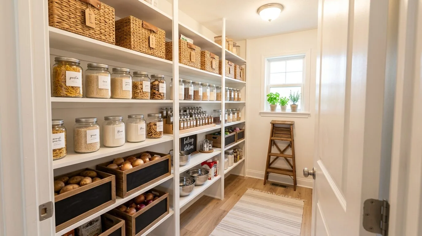 Butlers pantry vs walk in pantry: A Designer's Guide