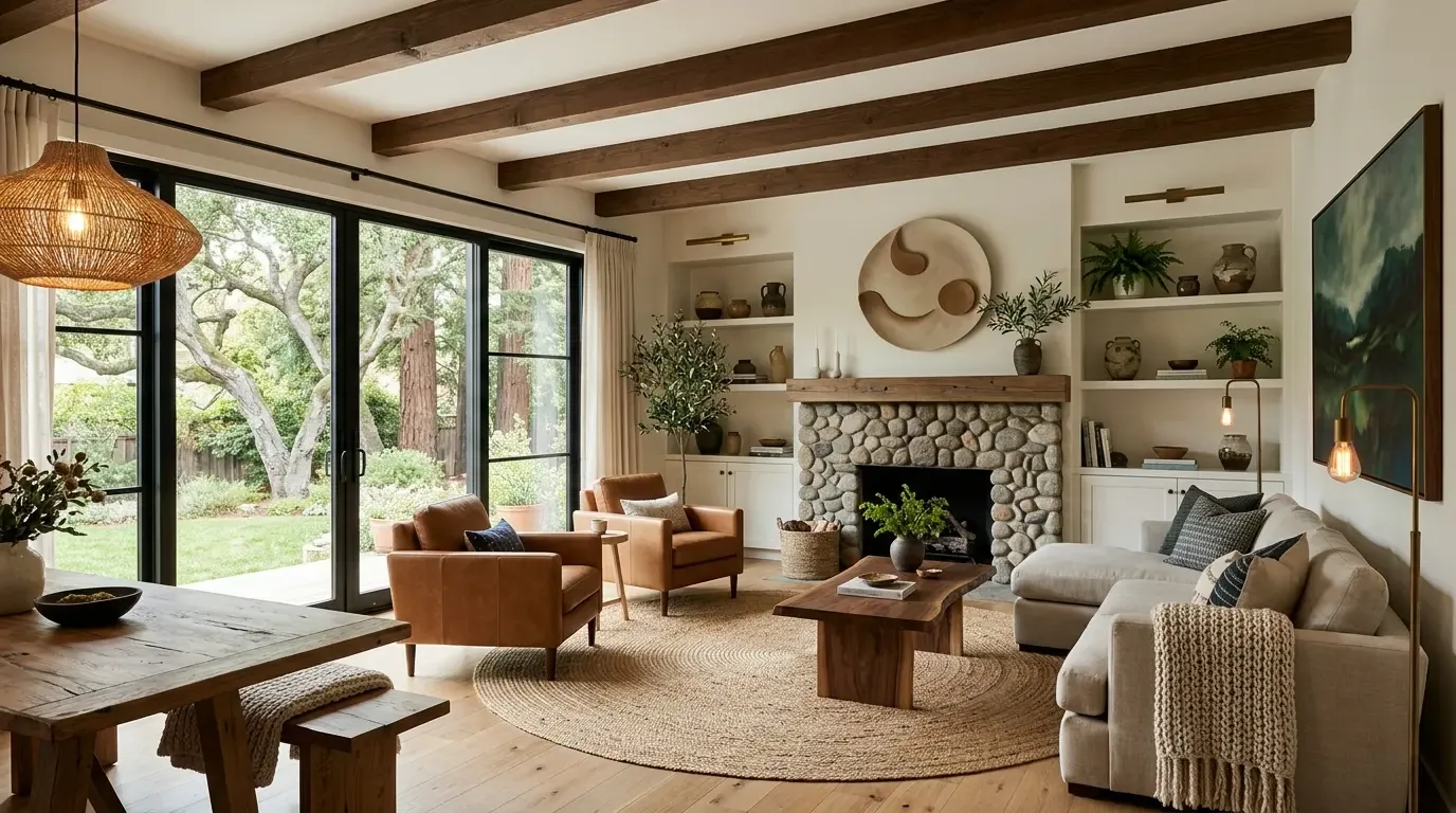 Lake Berryessa Lake House Interior Design
