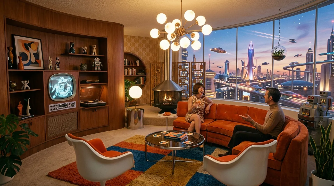 Retro Futurism Interior Design: A Designer's Guide to the 2026 Look