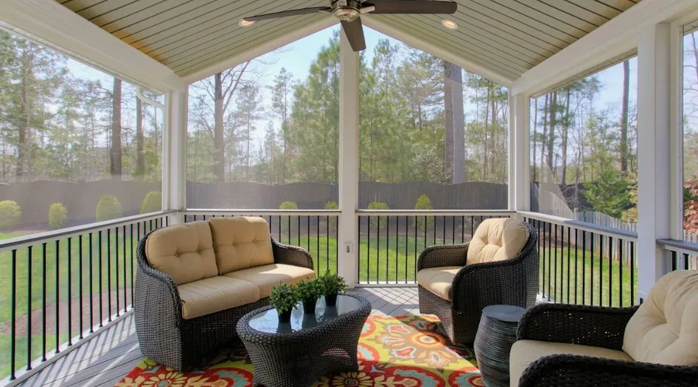 Screen Porch Curtain Ideas