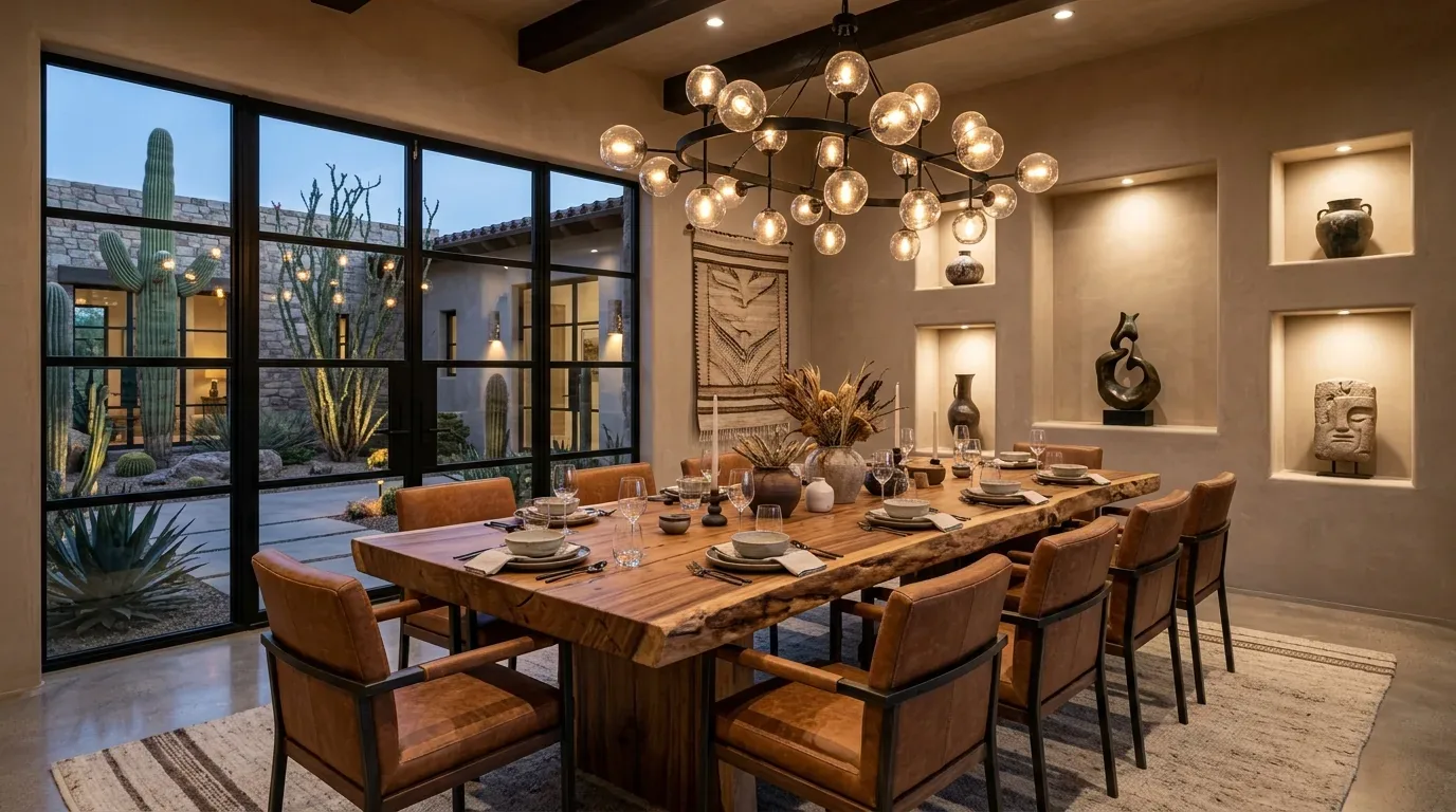 Christmas Decorating Ideas For Dining Room Chandelier