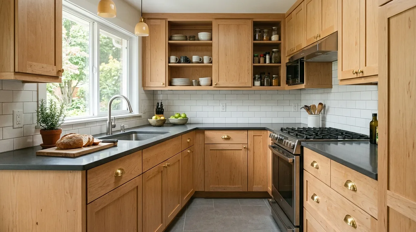 Kitchen Island Color With White Cabinets