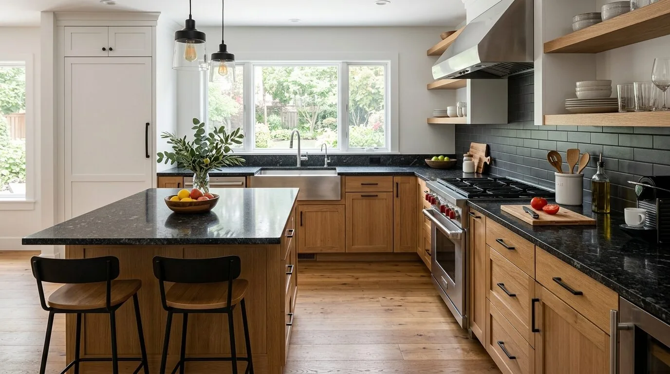 Kitchens with Dark Granite Countertops: A 2026 Designer Update
