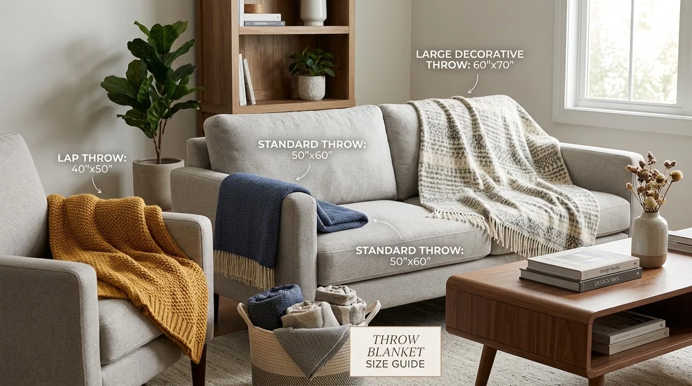 Throw Blanket Size: A Designer's Guide to the 2026 Look