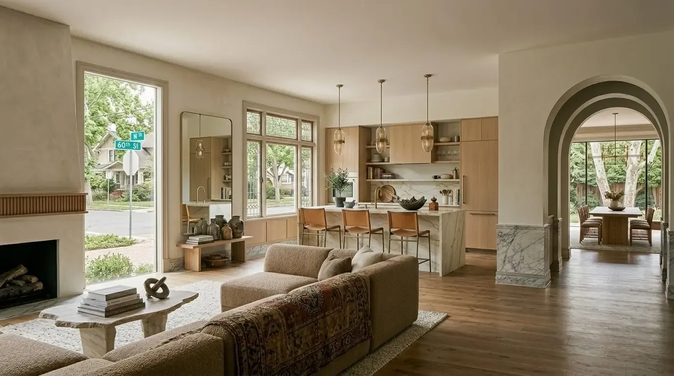 Transitional Interior Design in Granite Bay