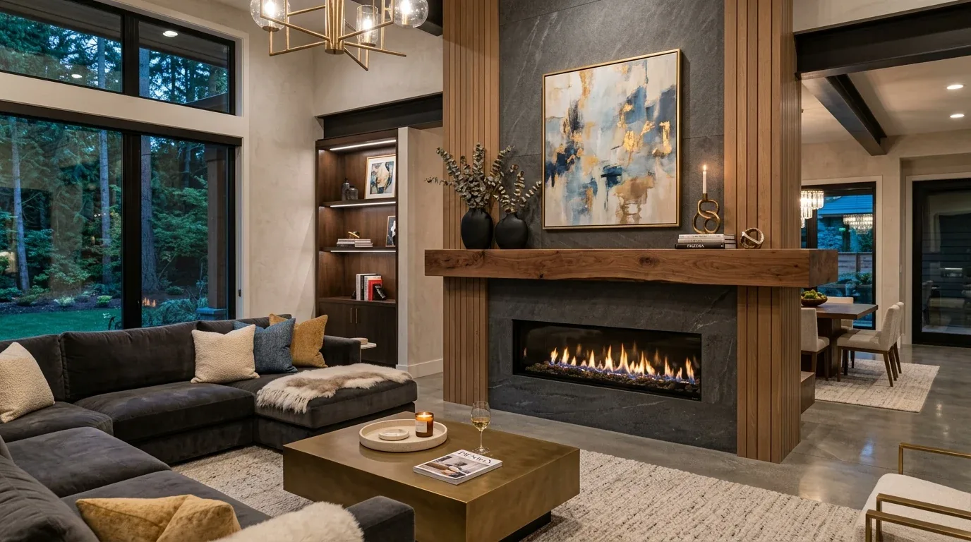 Warm Minimalist Interior Design in East Sacramento