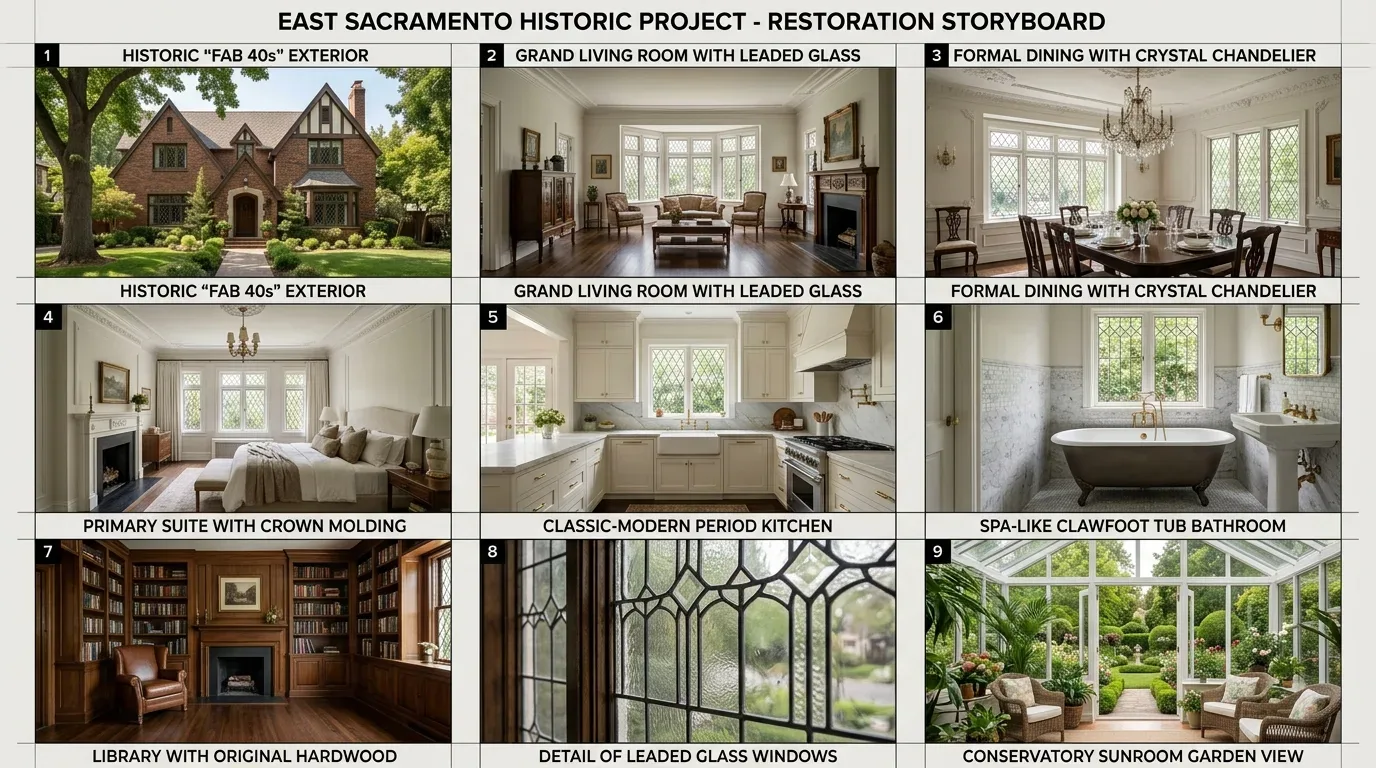 West Sacramento Infill Home Interior Design