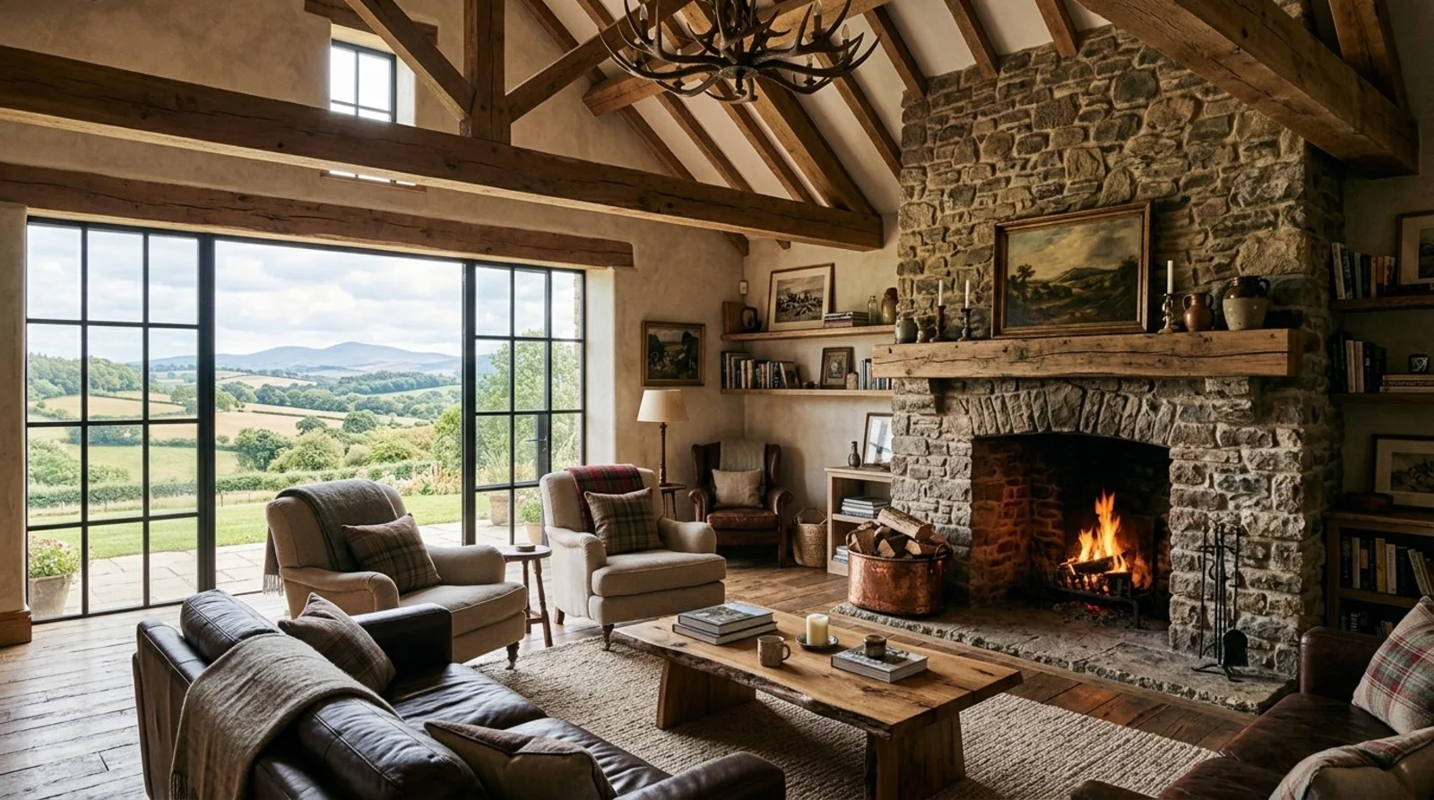 Wilton Rural Estate Home Interior Design