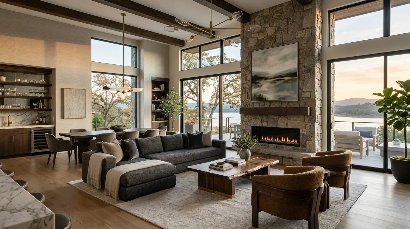 San Jose Eichler Home Interior Design