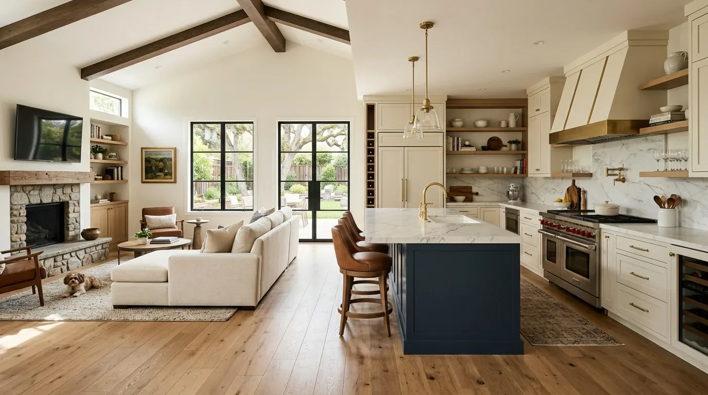Transitional Interior Design in Novato